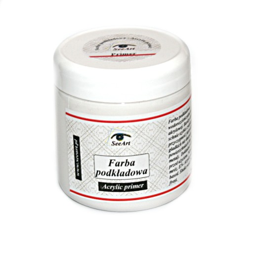 Farba podkładowa biała SeeArt 250 ml.