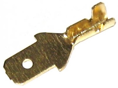 Konektor męski 4,8mm KONEKTORY KPL 10szt FV(0487)