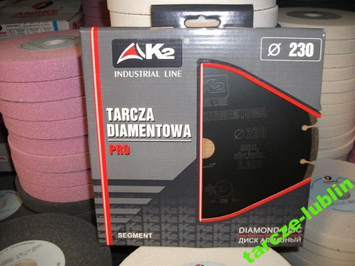 TARCZA DIAMENTOWA 230mm. SEGMENT-PRO STANDARD K2