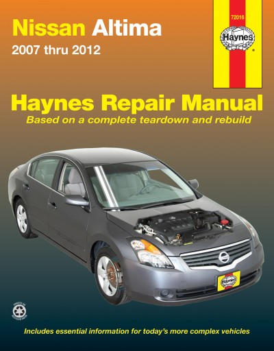 NISSAN ALTIMA (2007-2010) INSTRUKCJA HAYNES