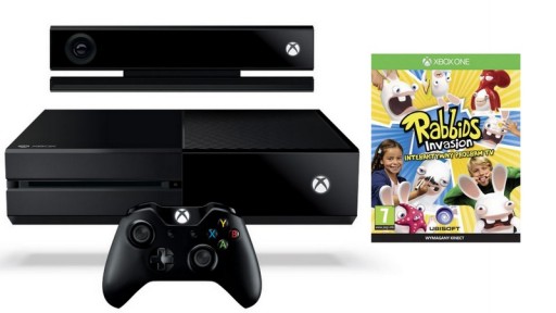 XBOX ONE 500GB + KINECT + Rabbids Invasion PL