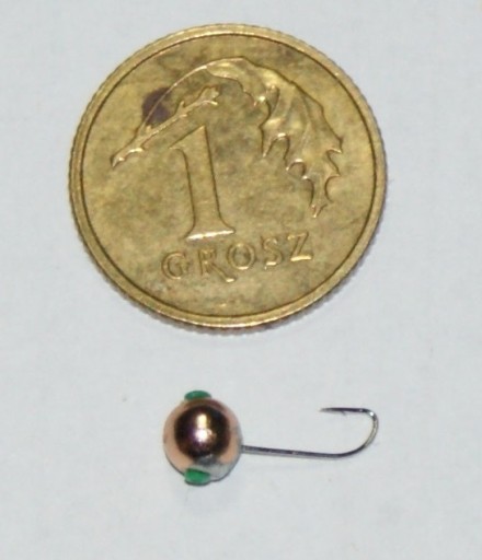 mormyszka wolframowa kulka 0,2g śr.2mm dł.7mm