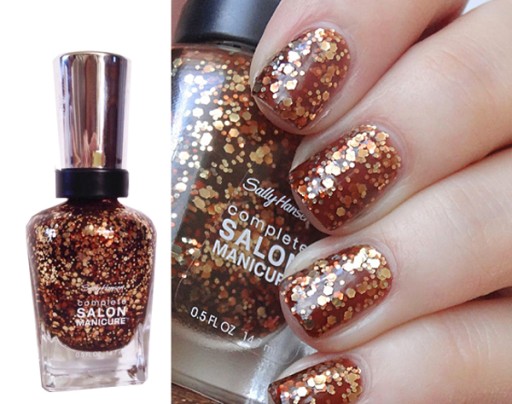 SALLY HANSEN LAKIER COMPLETE SALON GOLDEN RUST