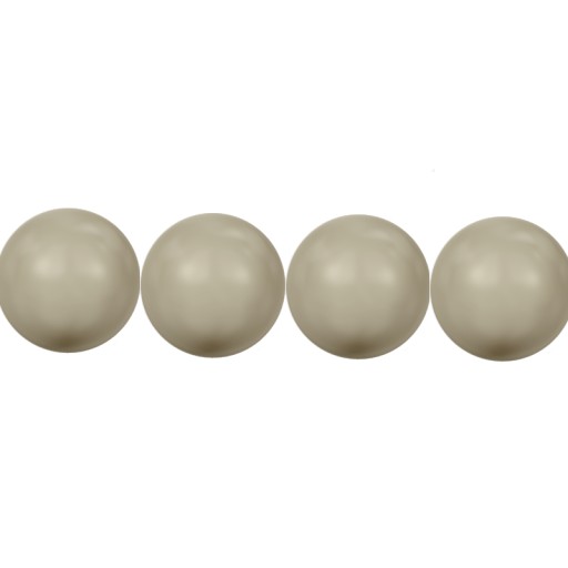 Swarovski - 5810 Platinium Pearl 4mm - 5szt.