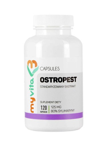 OSTROPEST EKSTRAKT 120k 125mg 80% SYLIMARYNY