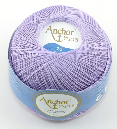 Kordonek ANCHOR AIDA 10 50g/265m c.108 fiolet lila