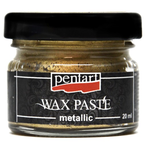 Pasta woskowa 20 ml ZŁOTA Metaliczna Pentart