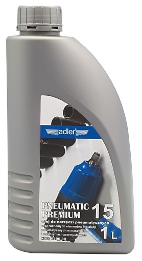 Olej do narzędzi pneumatycznych ADLER PNEMATIC PREMIUM 15 - 1L