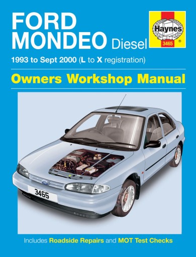 FORD MONDEO 1.8 DIESEL ( 93-00 ) INSTRUKCJA NAPRAW