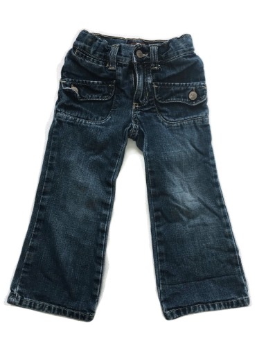 Niebieskie Jeansy dzwony Old Navy 3 latka