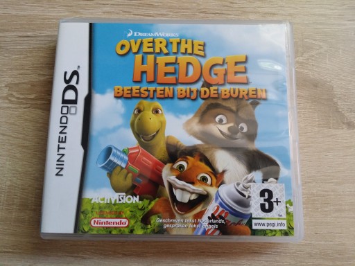 GRA NA NINTENDO DS OVER THE HEDGE- SKOK PRZEZ PŁOT