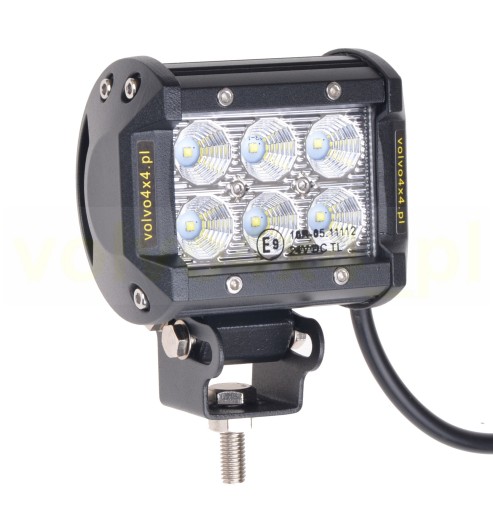 LAMPA LED PRZEDNIA BOCZNA COFANIA 18W CREE ATV UTV