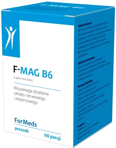 FORMEDS F-MAG MAGNEZ CYTRYNIAN + WITAMINA B6 60PRC