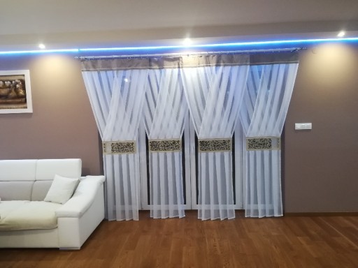 Firany Panele 2x-V, 1x-Y balkon, AŻUR PROMOCJA