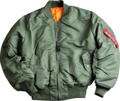 Kurtka flek flyers ALPHA INDUSTRIES MA-1 MA1 S