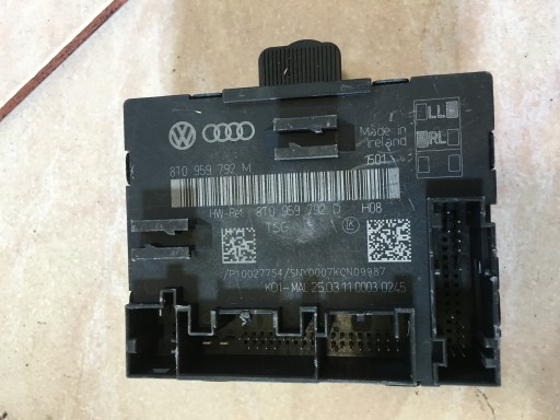 MODUŁ STEROWNIK DRZWI AUDI A4 B8 A5 8T0959792M