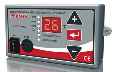 Sterownik regulator kotła pompy dmuchawy PŁOMYK