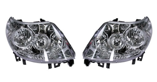 REFLEKTOR LAMPA PRZÓD PEUGEOT BOXER 06-10 KOMPLET