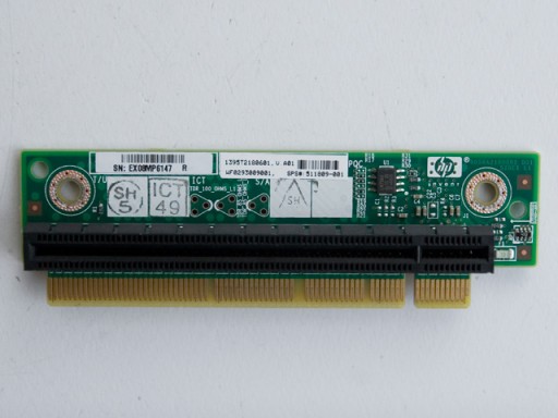 Riser PCI-E - HP Proliant DL120 G6 - 511809-001