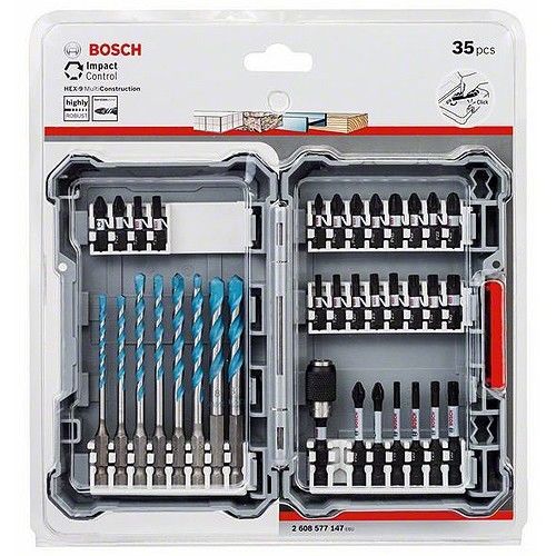 BOSCH zestaw bitów i końcówek IMPACT 35 szt klinga
