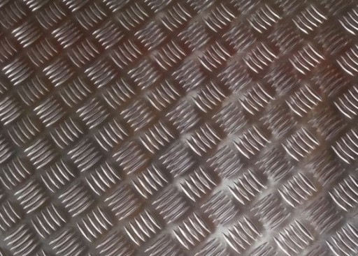 Blacha aluminiowa ryflowana 3mm 50x100cm