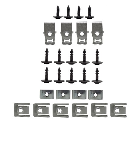 AUDI A4 A5 B8 Q5 8R ZESTAW SPINEK OSŁONY WKRĘT