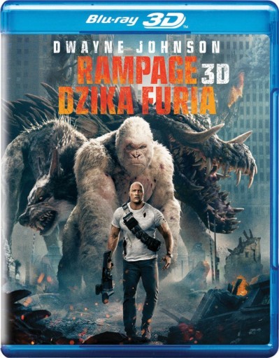 RAMPAGE: DZIKA FURIA 3D BLU-RAY (2xBLU-RAY)