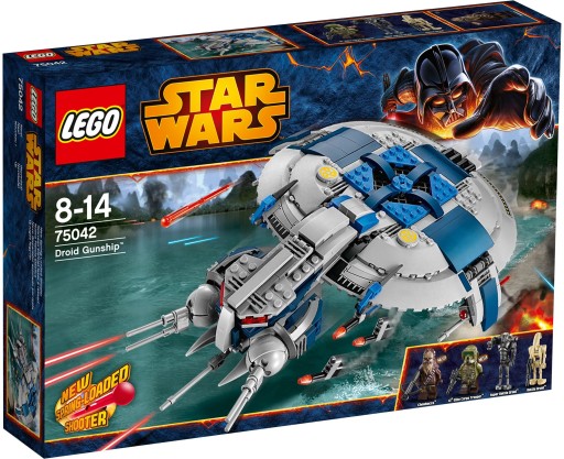 lego star wars 75042 GUNSHIP DROID CHEWBACCA !NOWY