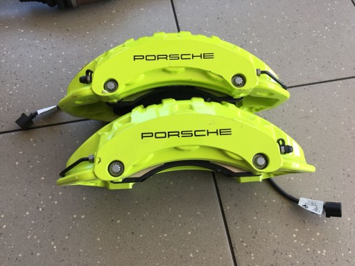 Porsche Cayenne 2018r. Zaciski Klocki Przód Brembo