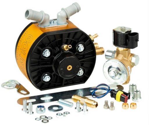 Reduktor KME Gold GT 330KM parownik + elektrozawór 8mm
