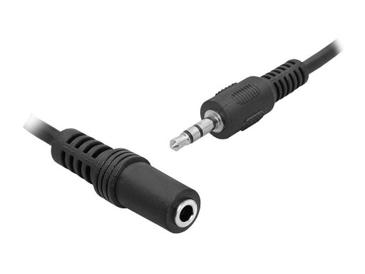 KABEL PRZEWÓD PRZEDŁUŻACZ SŁUCHAWKOWY JACK 3,5m 3m