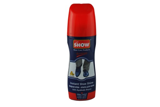 SHOW Pasta farba renowator w płynie 75ml do obuwia butów skór granatowa