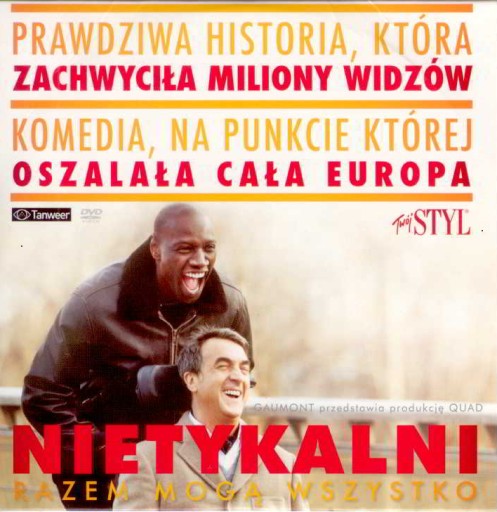 NIETYKALNI Razem mogą wszystko ( Omar Sy )