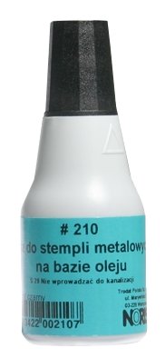 Tusz do stempli NORIS 210 25 ML CZARNY OLEJOWY