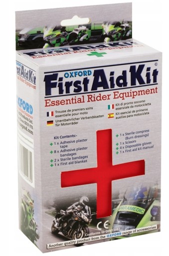 OF741 APTECZKA MOTOCYKLOWA OXFORD AID KIT