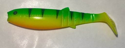 SAVAGE GEAR CANNIBAL SHAD - Firetiger 10cm