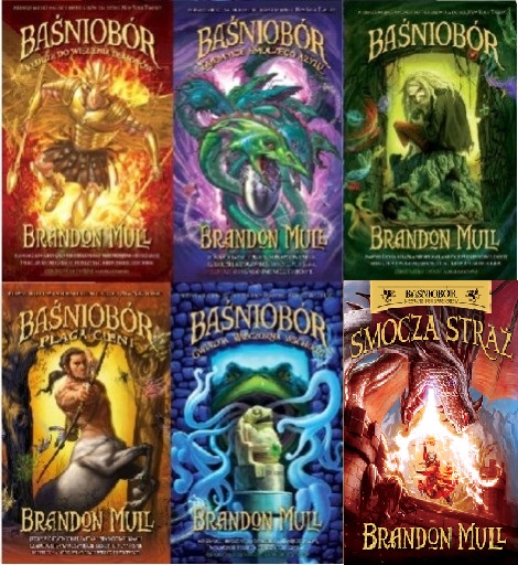 Baśniobór pakiet tom 1-6 Brandon Mull KOMPLET x6