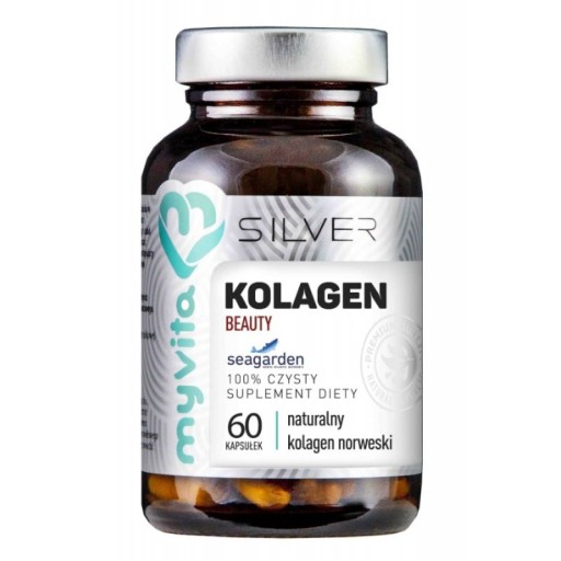 kolagen BEAUTY Koenzym Q10 60 kaps skóra Myvita