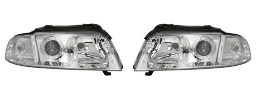 REFLEKTOR LAMPA PRZÓD AUDI A4 B5 LIFT 99-01 KPL