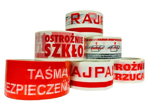 Taśma pakowa z Twoim logo nadrukiem 36 sztuk