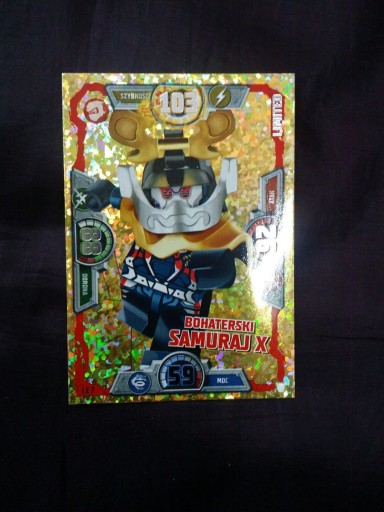 karta NINJAGO 3, limited edition LE7 BOHATERSKI SA