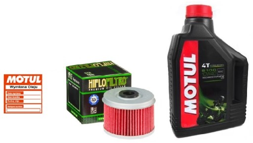 Honda Varadero 125 XL SHADOW olej MOTUL 10W40 5100 2L + filtr oleju TOP