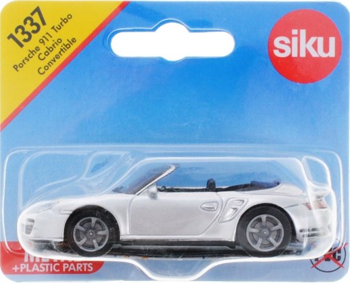 SIKU Porsche 911 Turbo Cabrio 1337 metalowy kolekc