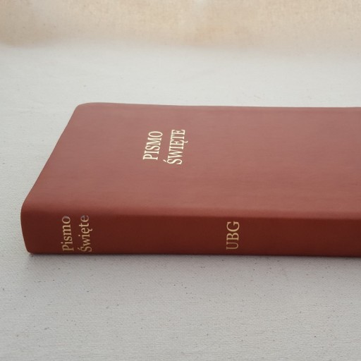 BIBLIA GDAŃSKA UBG ŚREDNIA ZE ZŁOCENIAMI