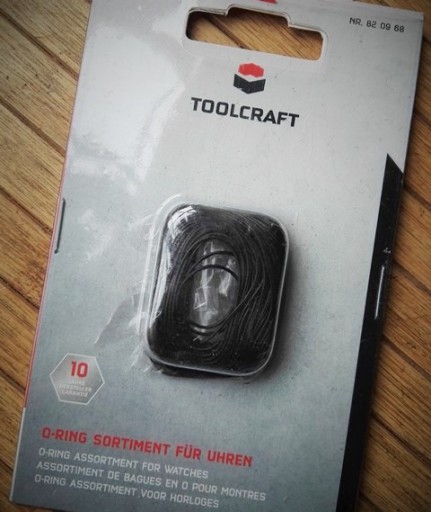 Uszczelki do zegarków 100 szt. O-ring Tololcraft