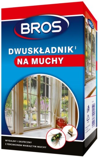 BROS DWUSKŁADNIK ZWALCZA MUCHY ŚRODEK PREPARAT