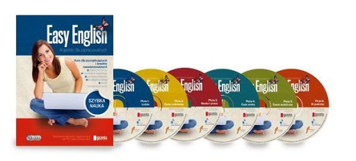 EASY ENGLISH ANGIELSKI DLA ZAPRACOWANYCH kpl.6CD