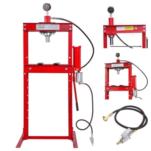 Prasa 20T Hydrauliczno-Pneumatyczna MOCNA SOLIDNA