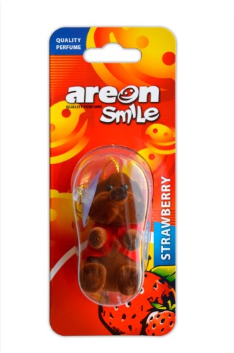 AREON SMILE TOY - ZAPACH DO SAMOCHODU - STRAWBERRY