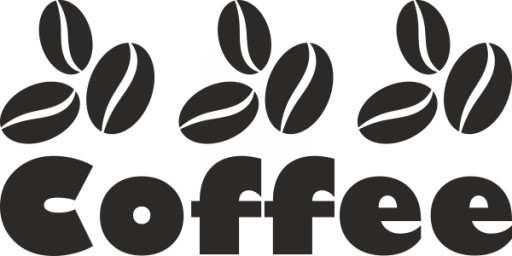 Naklejka na ścianę kafelki płytki do kuchni Coffee KAWA 50 cm